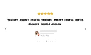Google Reviews Widget - Carousel Layout