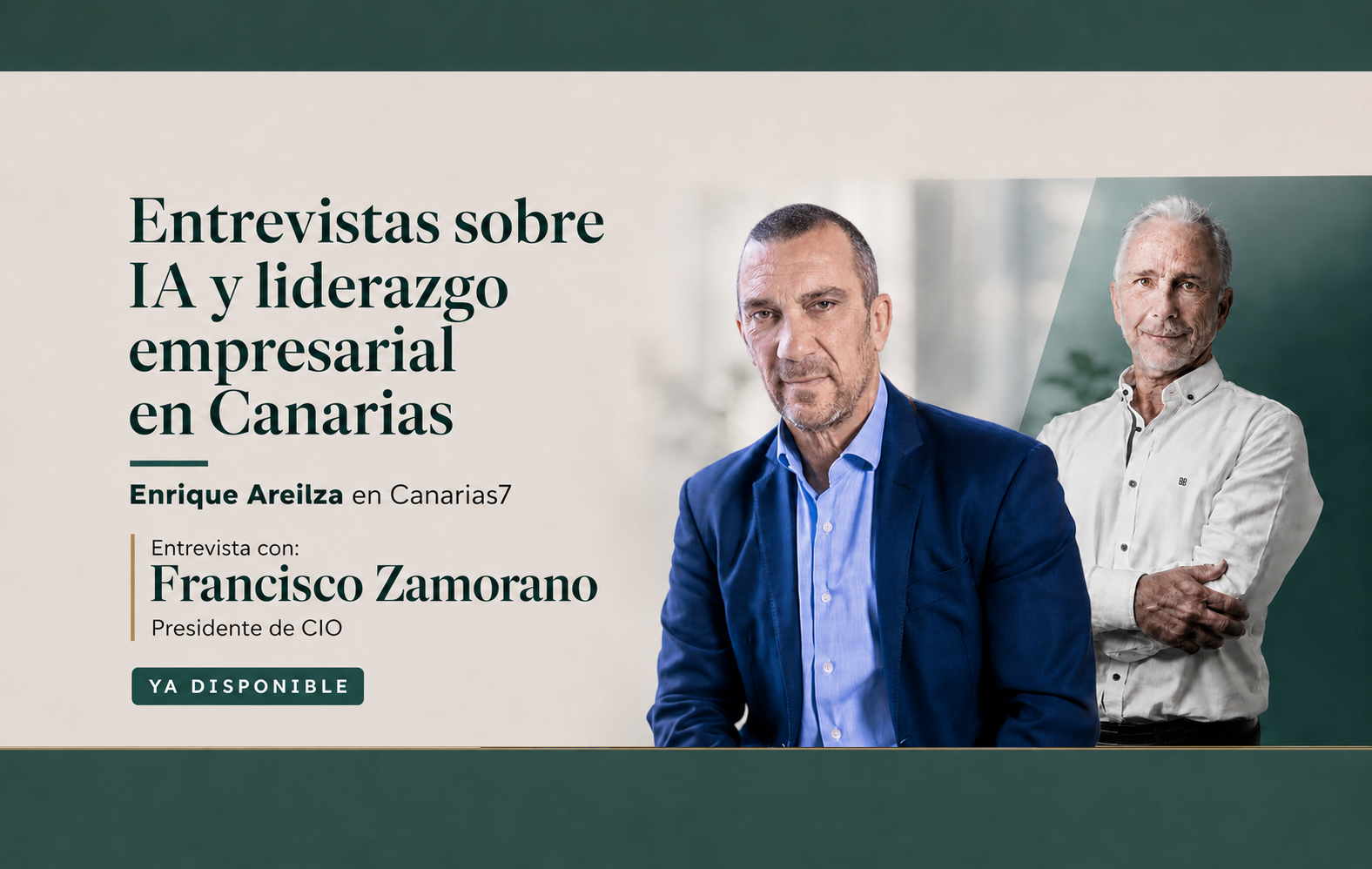 Entrevista a Francisco Zamorano, presidente de Companía de las Islas Occidentales "«En el lujo, la inteligencia artificial debe complementar al ser humano, nunca sustituirlo»