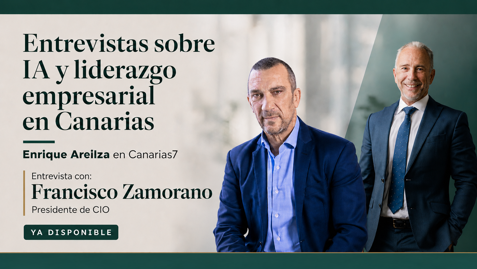 Entrevista a Francisco Zamorano, presidente de Companía de las Islas Occidentales "«En el lujo, la inteligencia artificial debe complementar al ser humano, nunca sustituirlo»