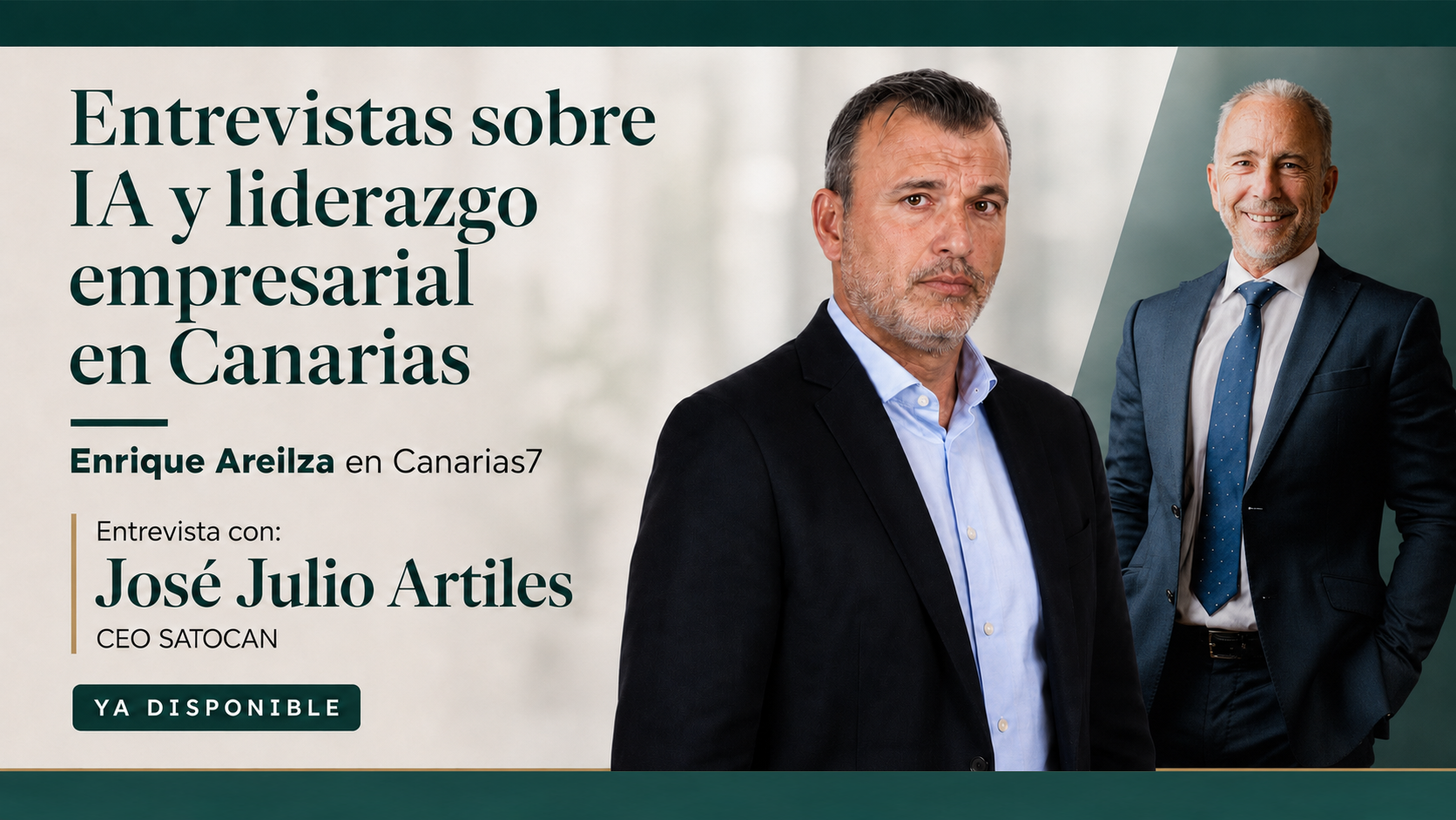 Entrevista a José Julio Artiles, CEO Satocan: "Dentro de muy poco dejaremos de hacer tareas para convertirnos en domadores de agentes de IA"