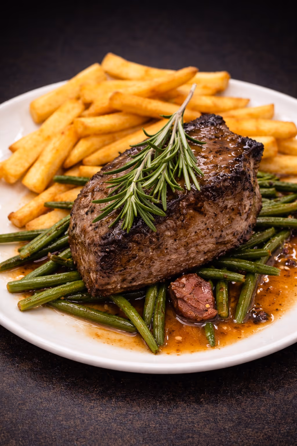 Nachystané a vyzdobené stoly v salonku, připravené na akci