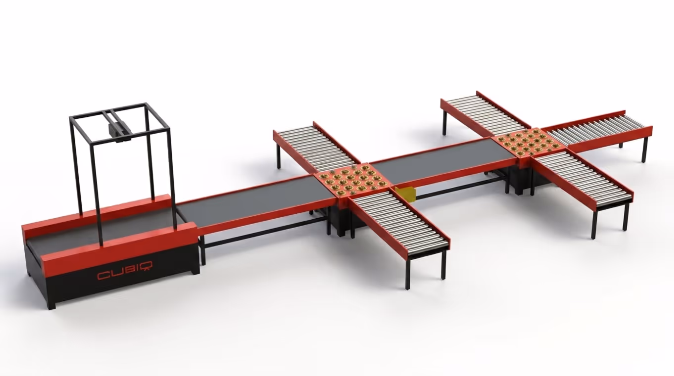 CubiQ Z-Sorter automated parcel sorting system