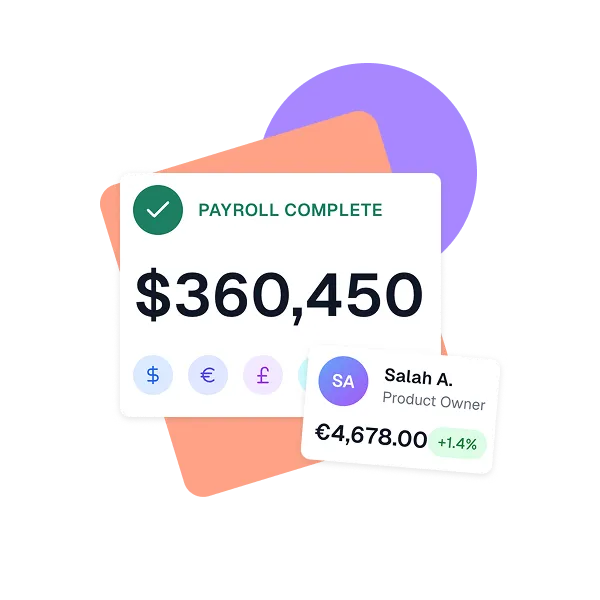 payroll ui graphics