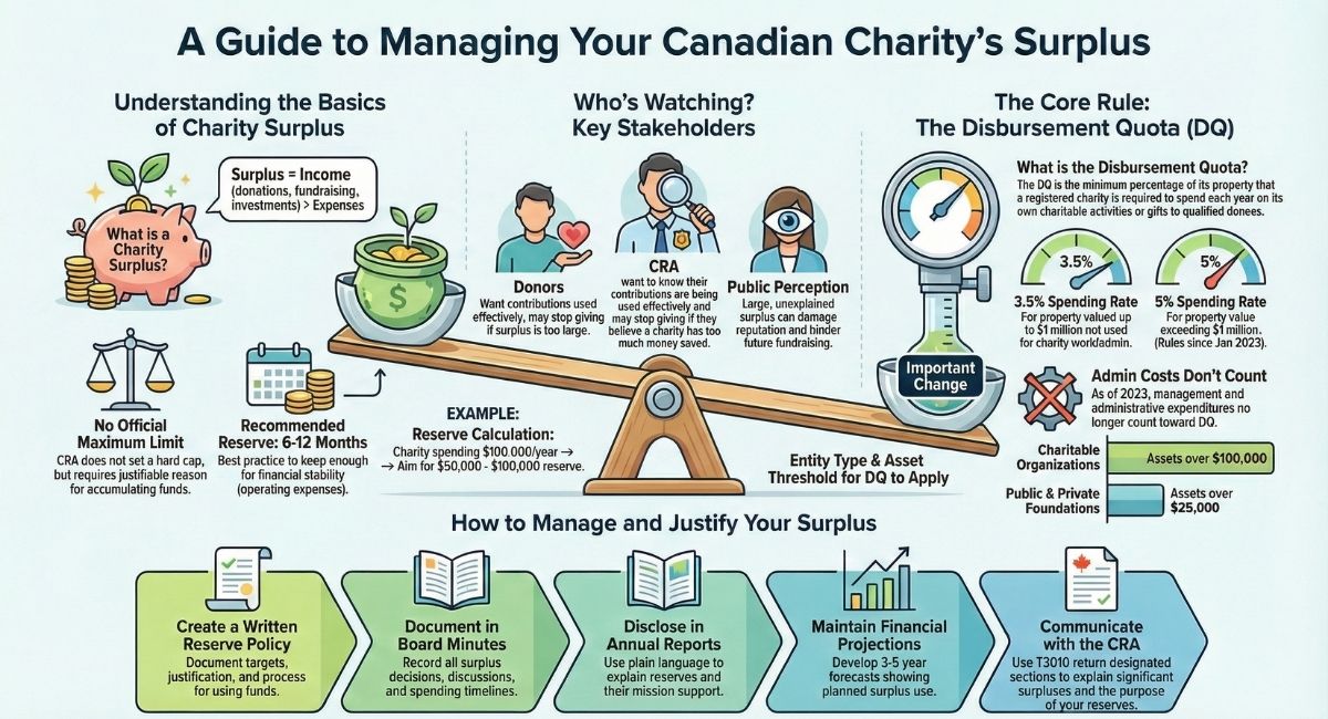 Managing Your Canadian Charity's Surplus