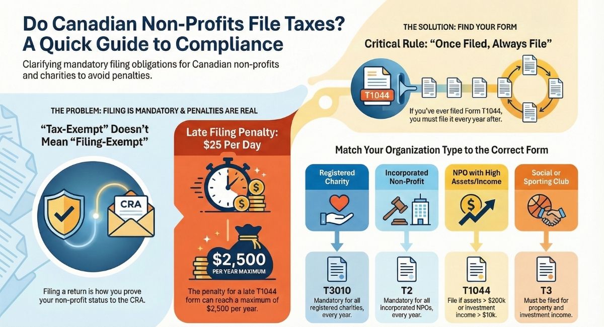 Mandatory Filing for Canadian Non-Profits