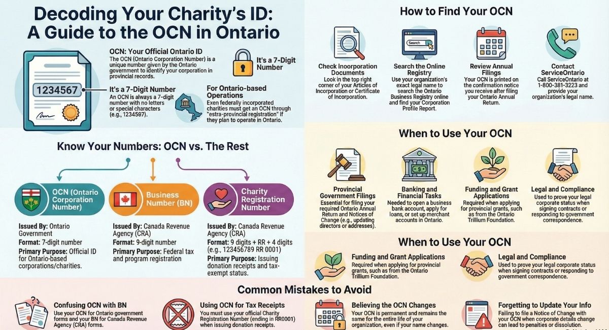 Charity Guide to Ontario OCNs