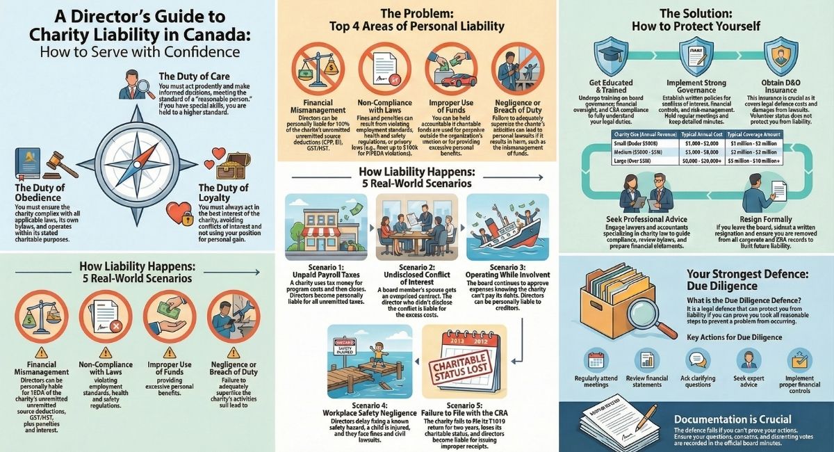 Guide to Canadian Charity Liability