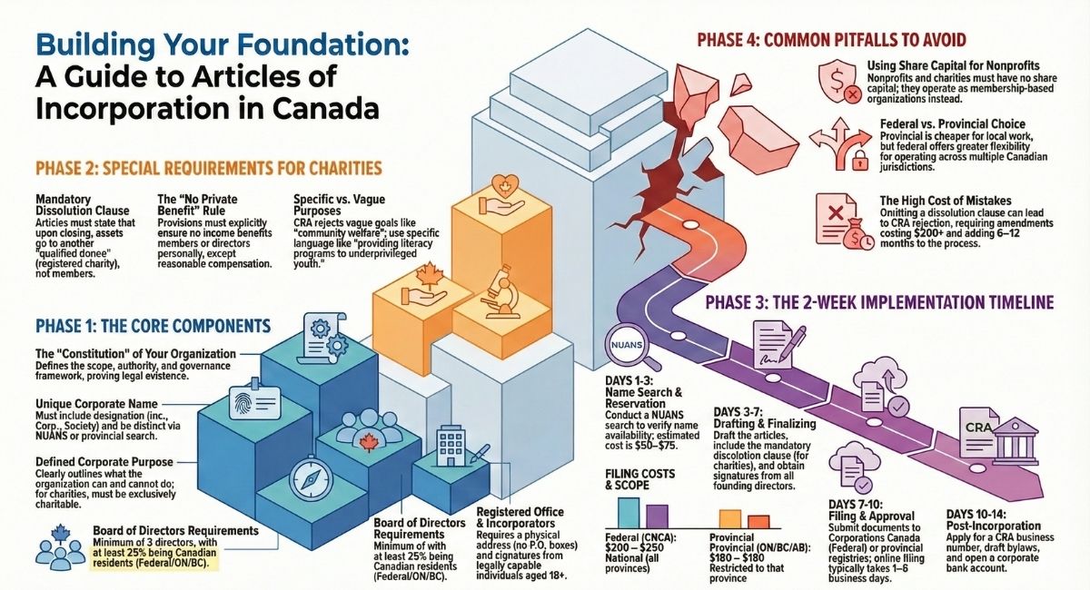 Canadian Articles of Incorporation Guide