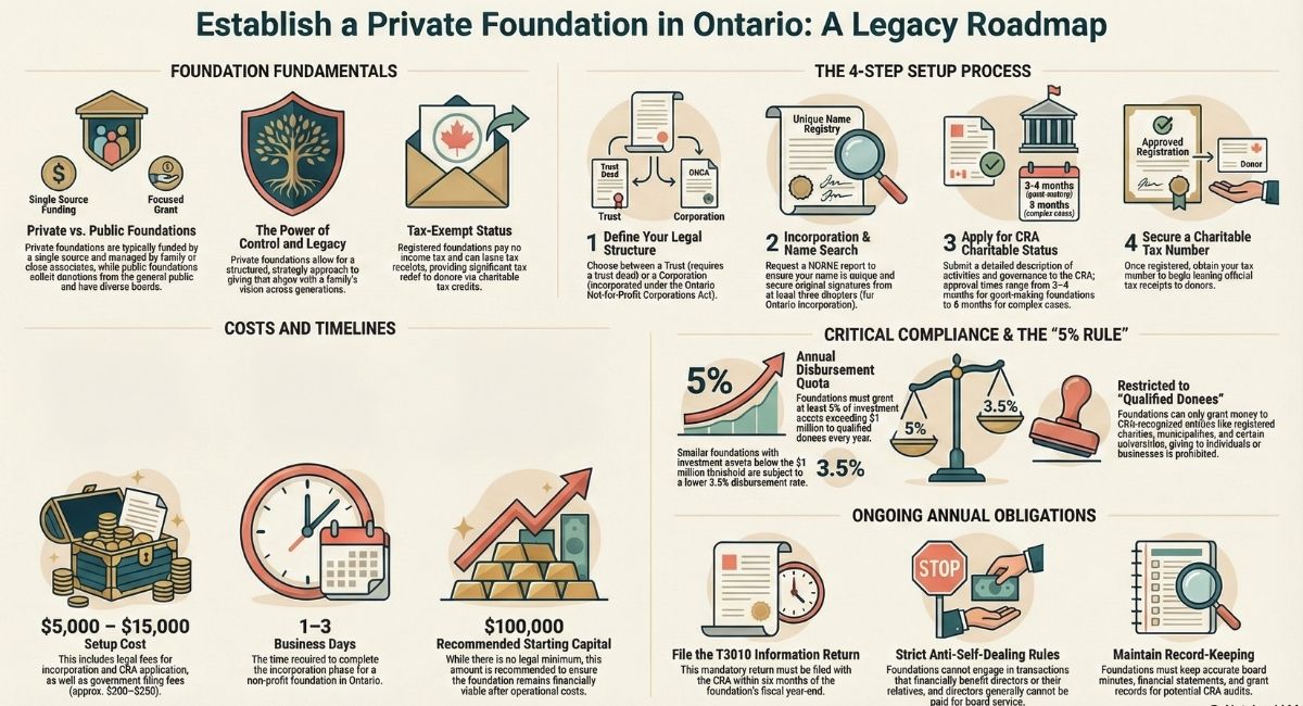 Ontario Private Foundation Roadmap