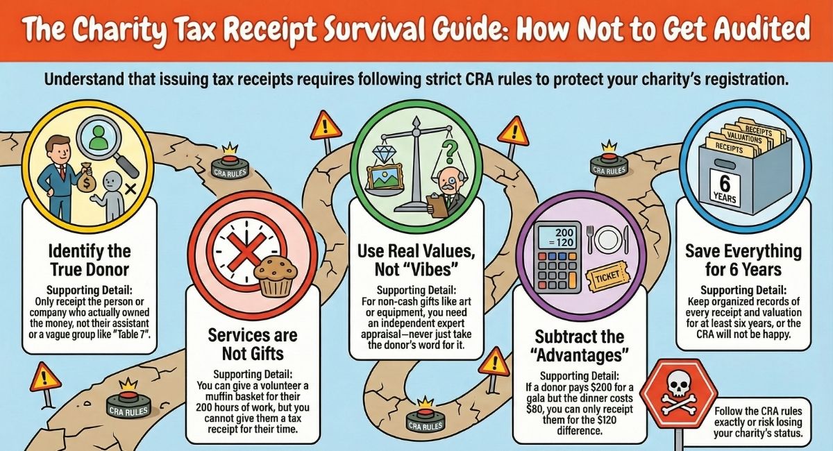 CRA Tax Receipting Rules