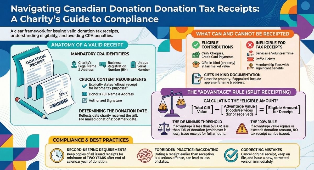 Canadian Donation Tax Receipt Guide