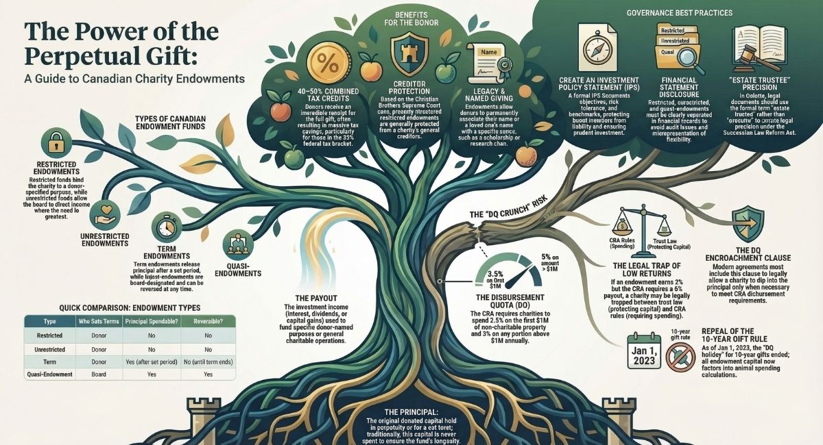 Canadian Charity Endowment Guide