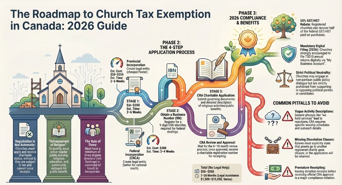 Canadian Church Tax Exemption Roadmap