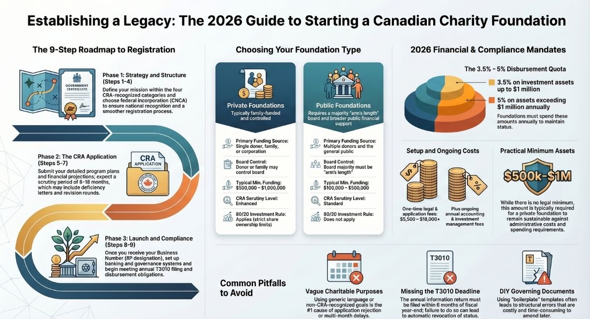 Starting a Canadian Charity Foundation