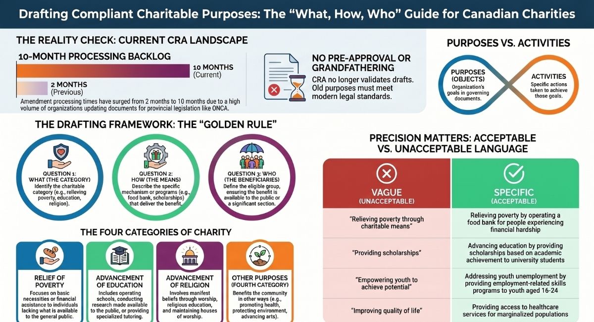 Drafting Compliant Charitable Purposes