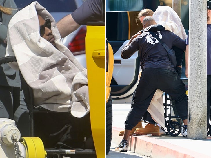 A$AP Rocky Spotted in Wheelchair Looking Frail and Helpless