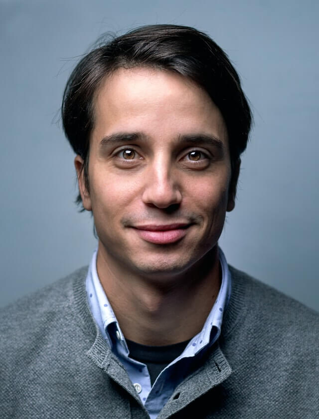 man wearing Henley top portrait