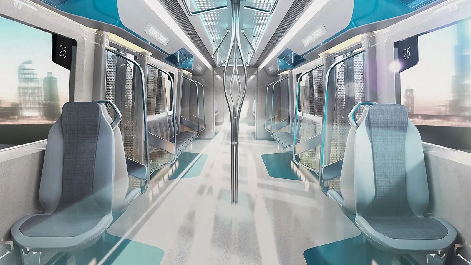 Dubai, Messevisualisierung, Zug Produktivisualisierung, BMW Siemens