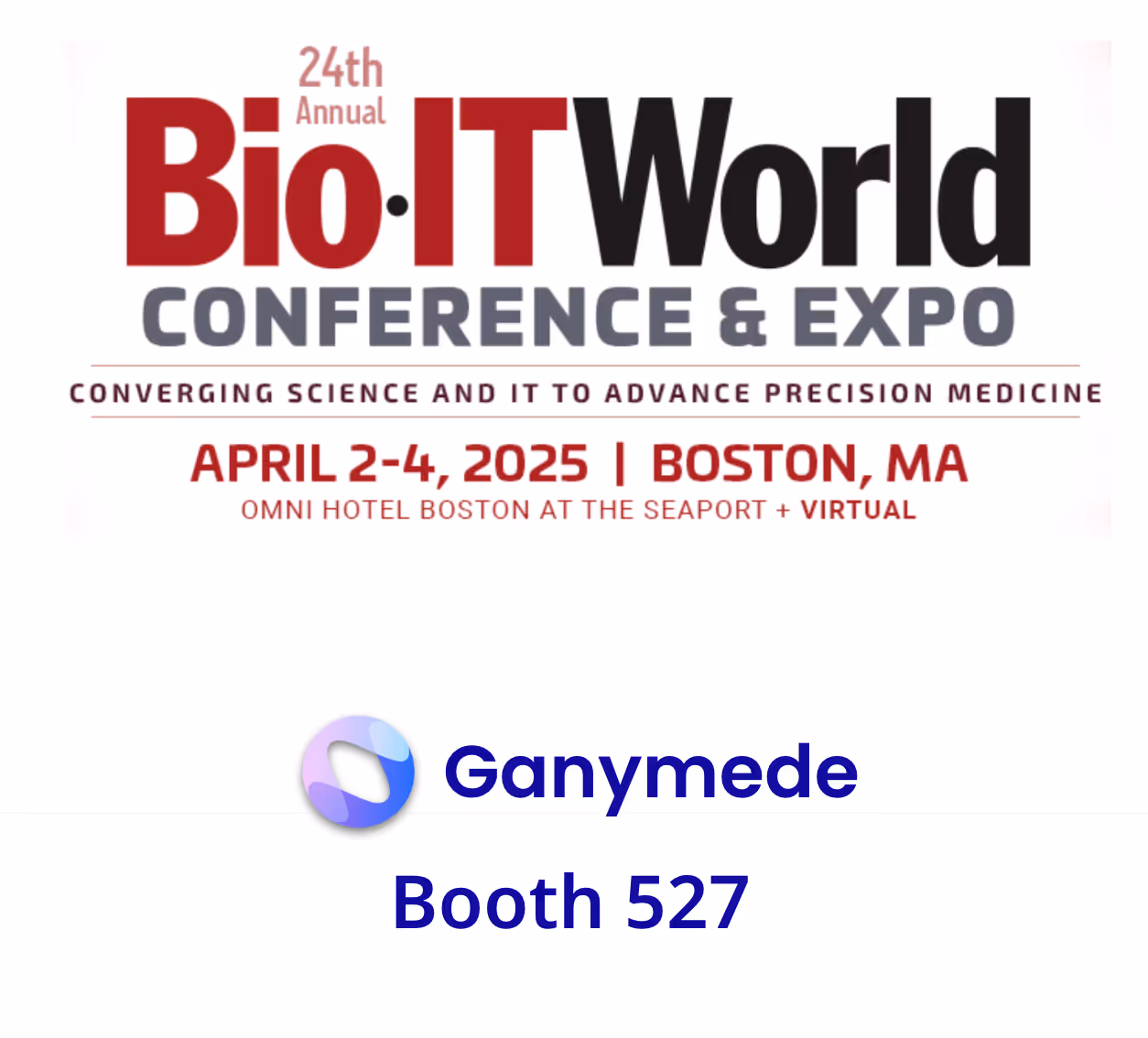 Join us at Bio-IT World 2025