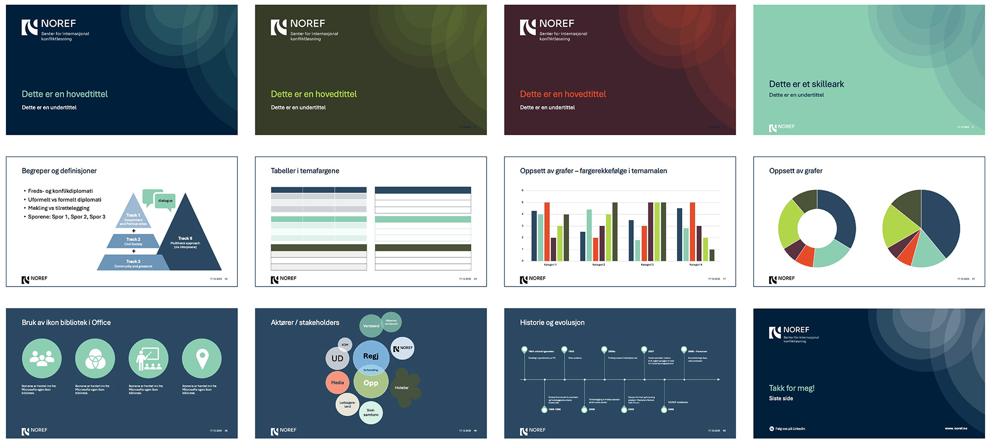 Visningsbilde for hvordan PowerPointer kan se ut i NOREF sin profil
