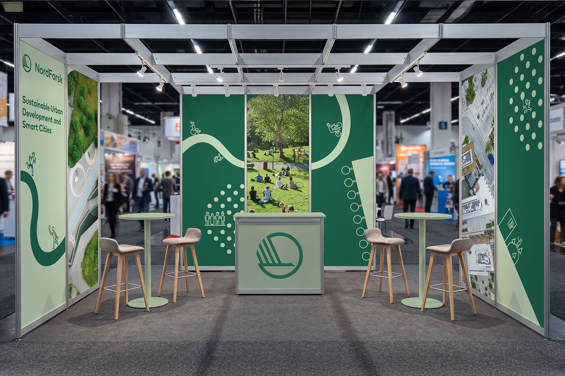 Messevegger for for NordForsk: «Sustainable Urban Developement and Smart Cities».
