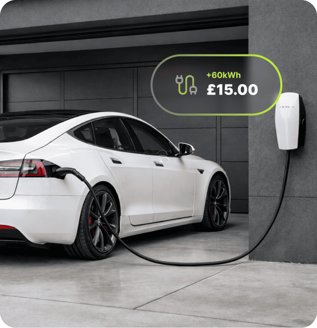 Tesla being charged