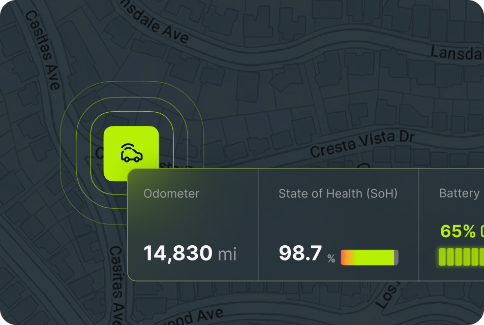 Image showing connected car