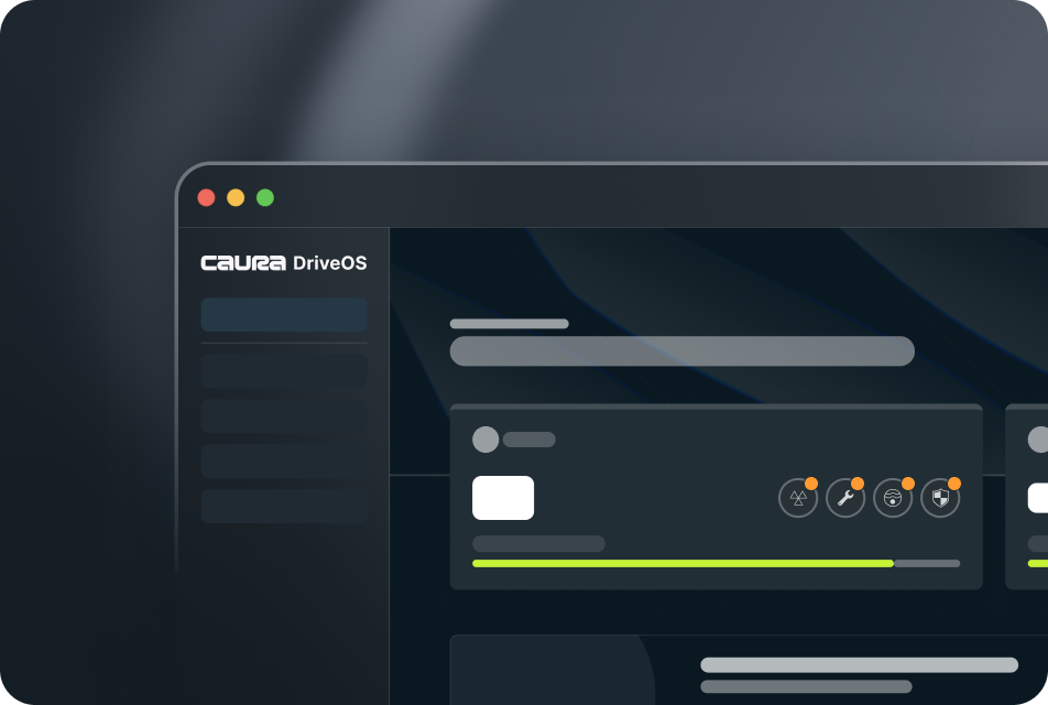 Console showing DriveOS