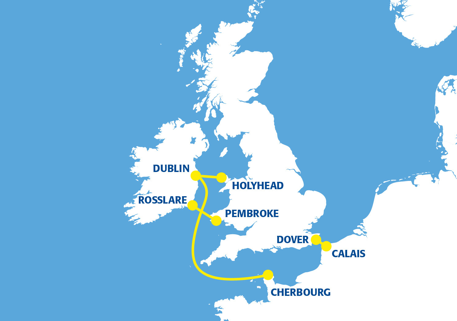 Holyhead - Dunloaghaire (Dublin)