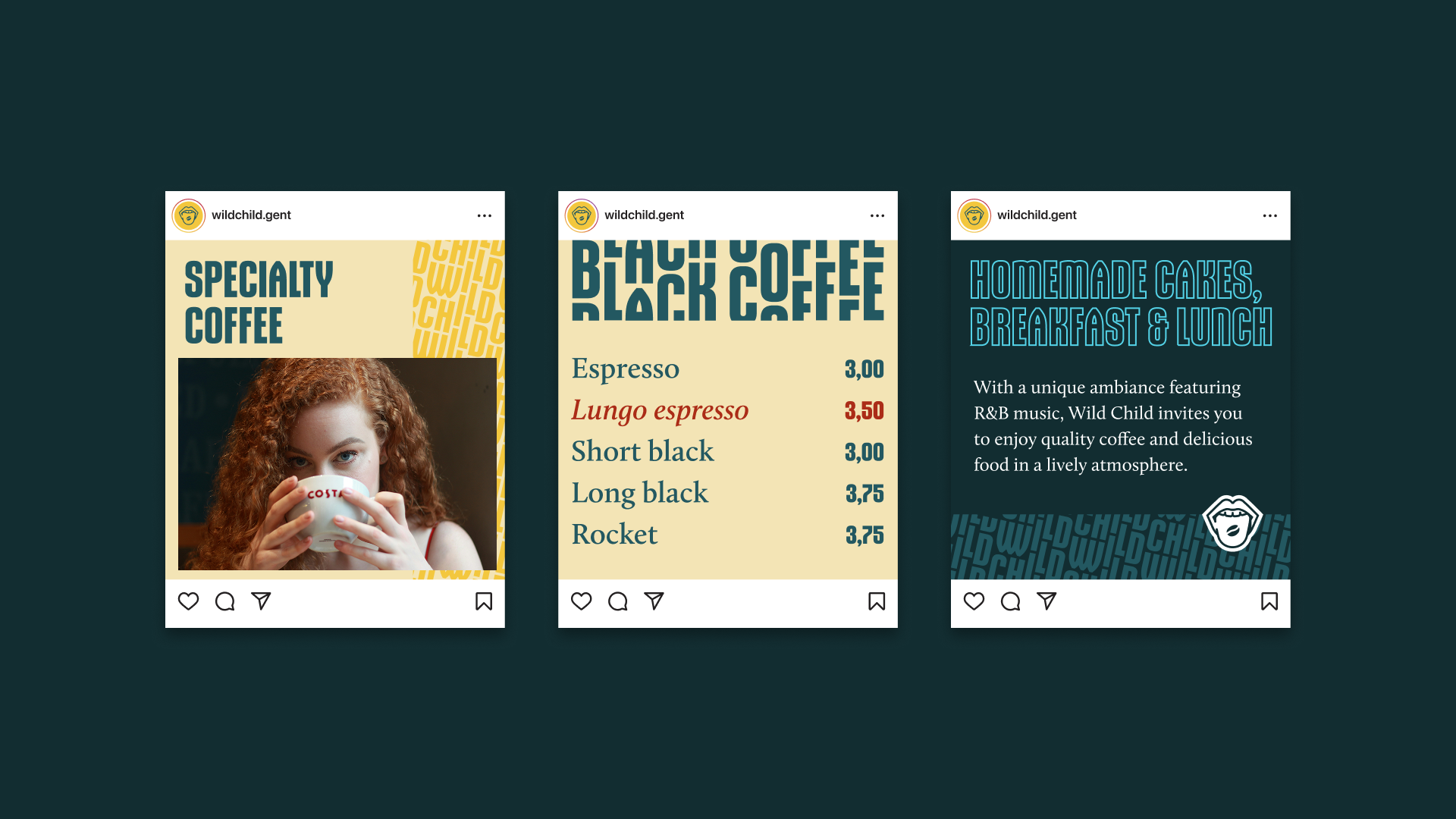 Wild Child logo - social posts