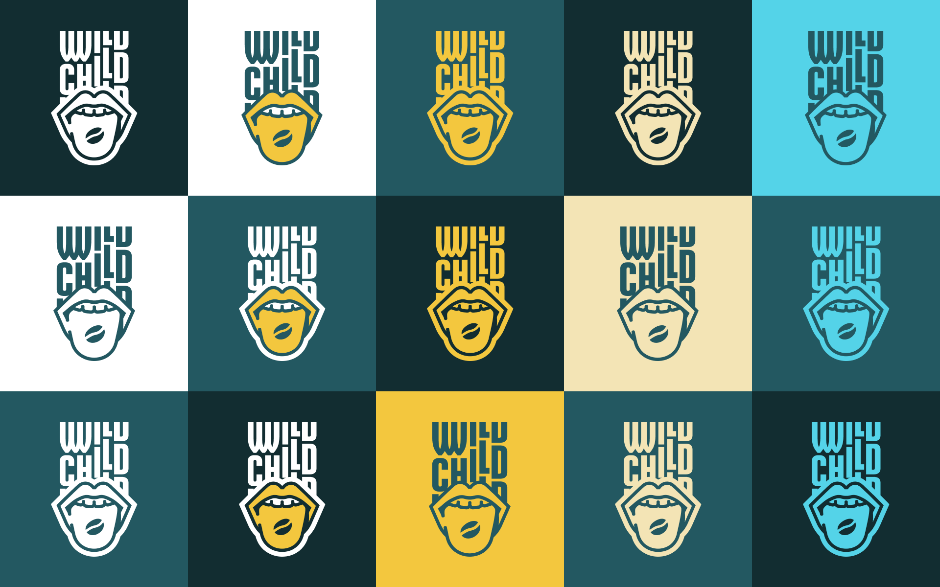 Wild Child logo - color versions