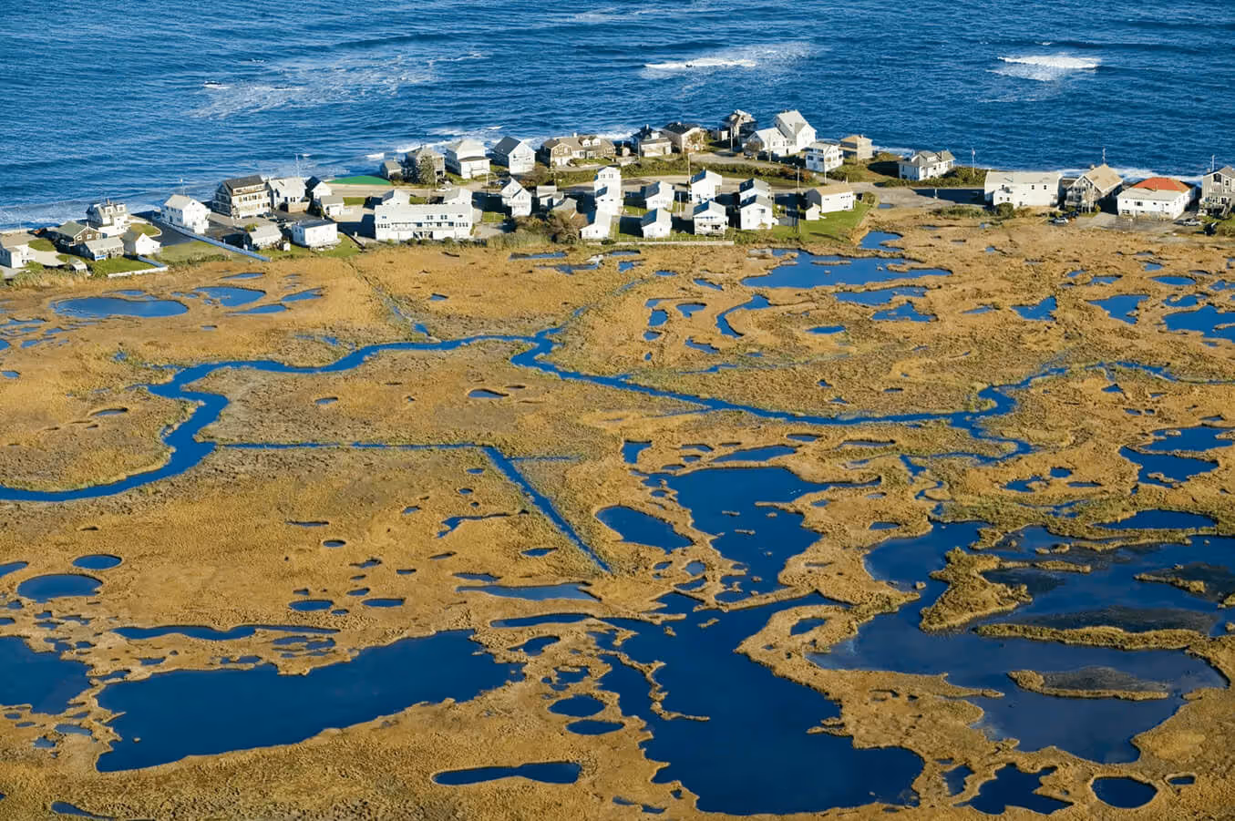 Wells Maine Aerial View