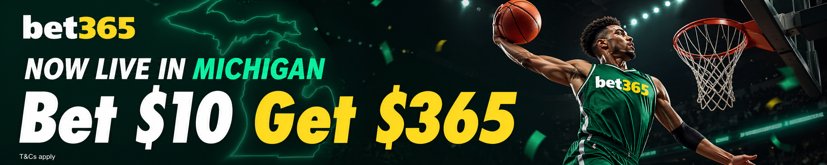 Bet365 Michigan Offer