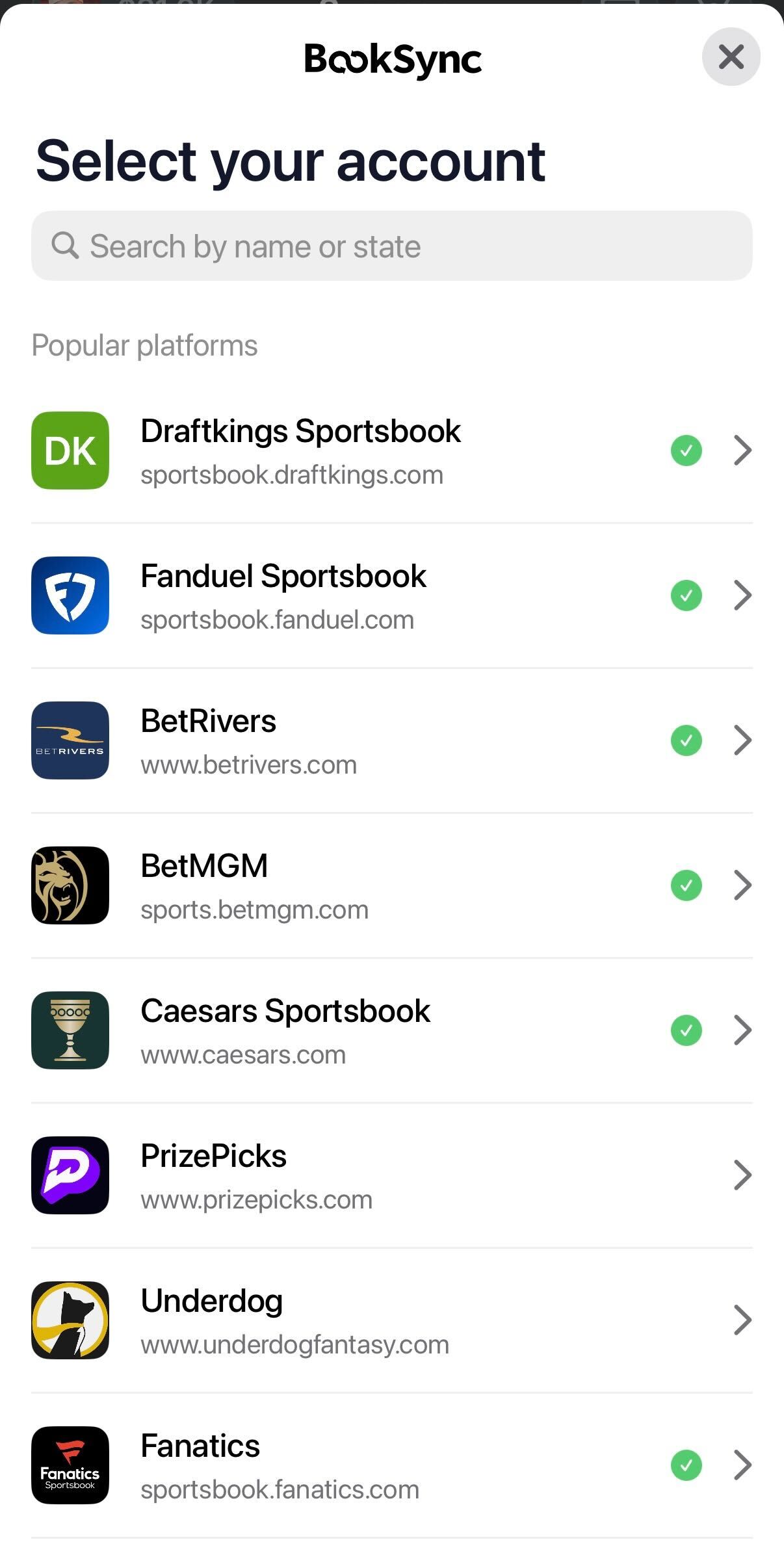 Booksync Sportsbooks