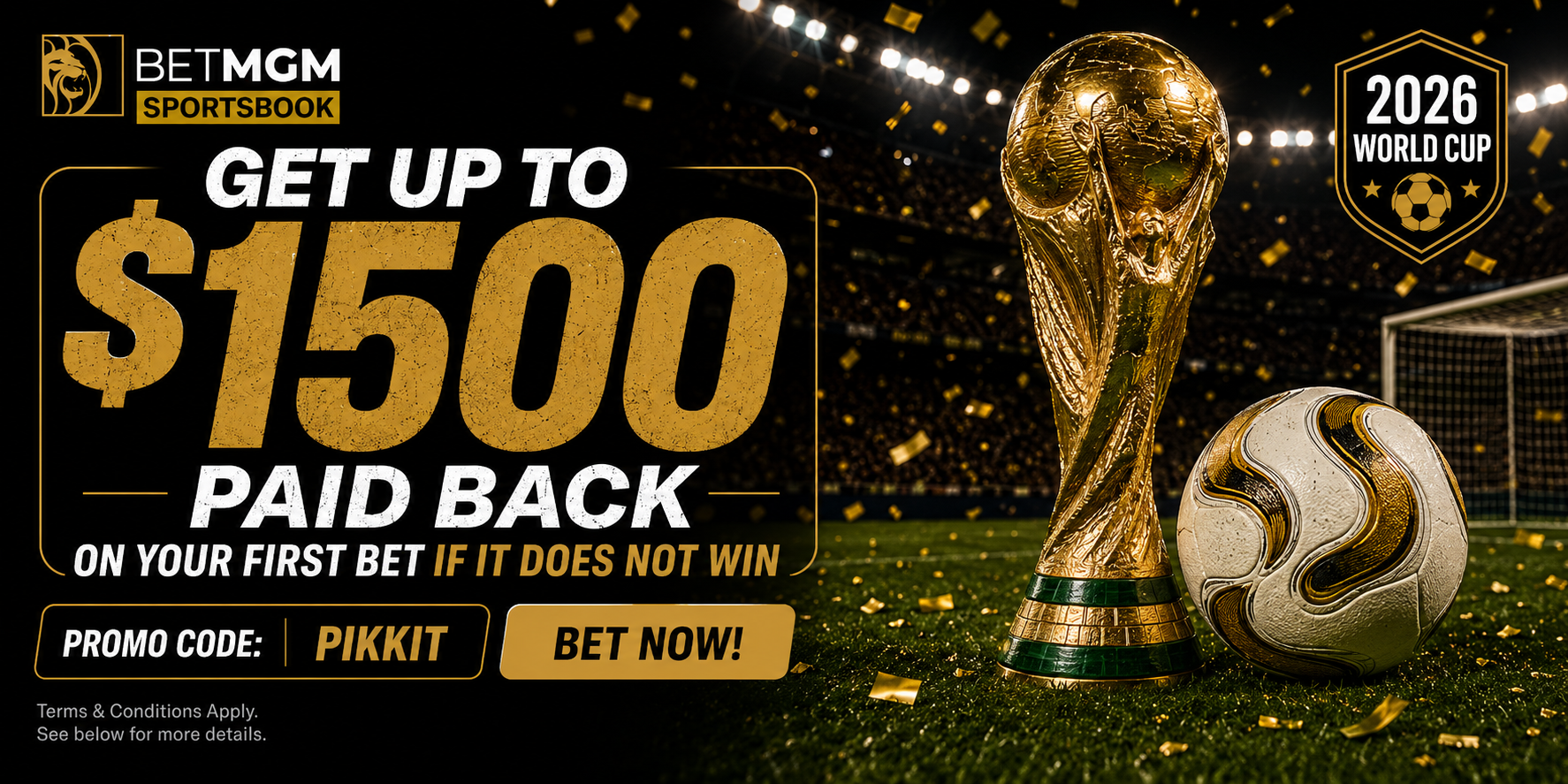 BetMGM World Cup Offer