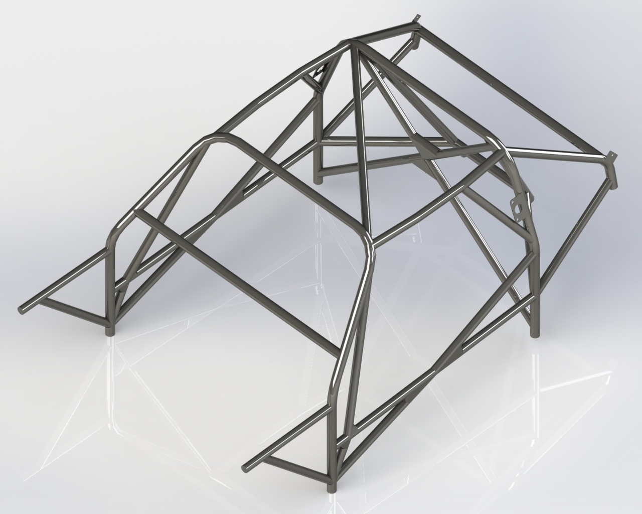 AUDI Quattro LWB Multipoint International Historic T45 roll cage kit. Certifié par la FIA selon l'annexe K