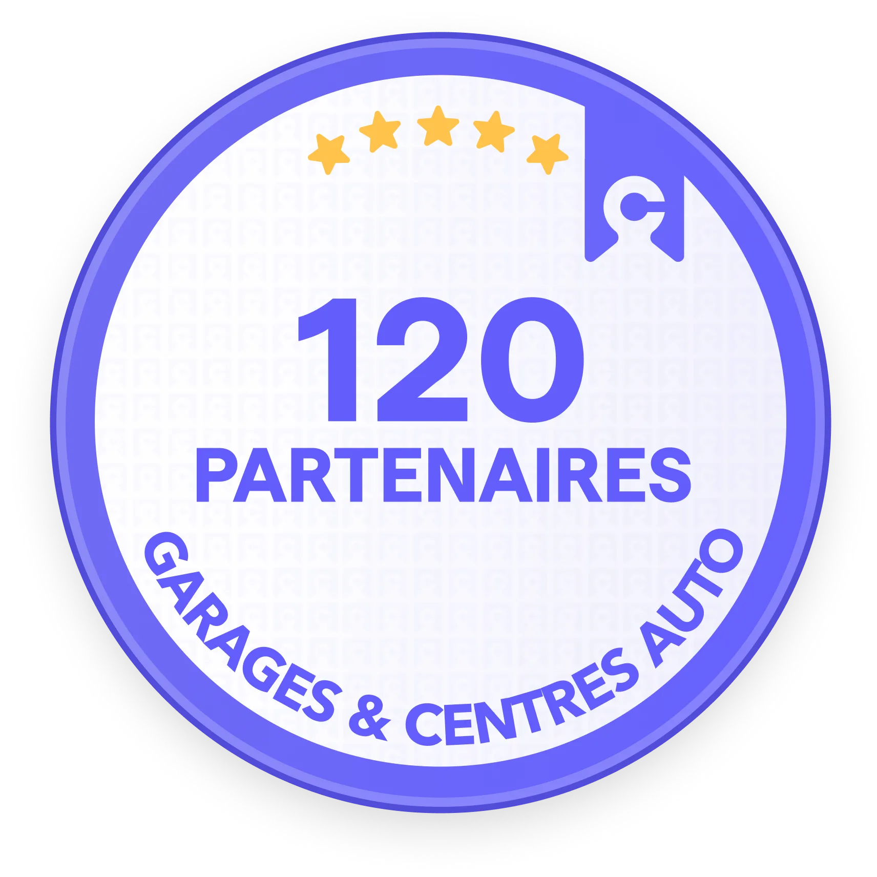 120 partners badge