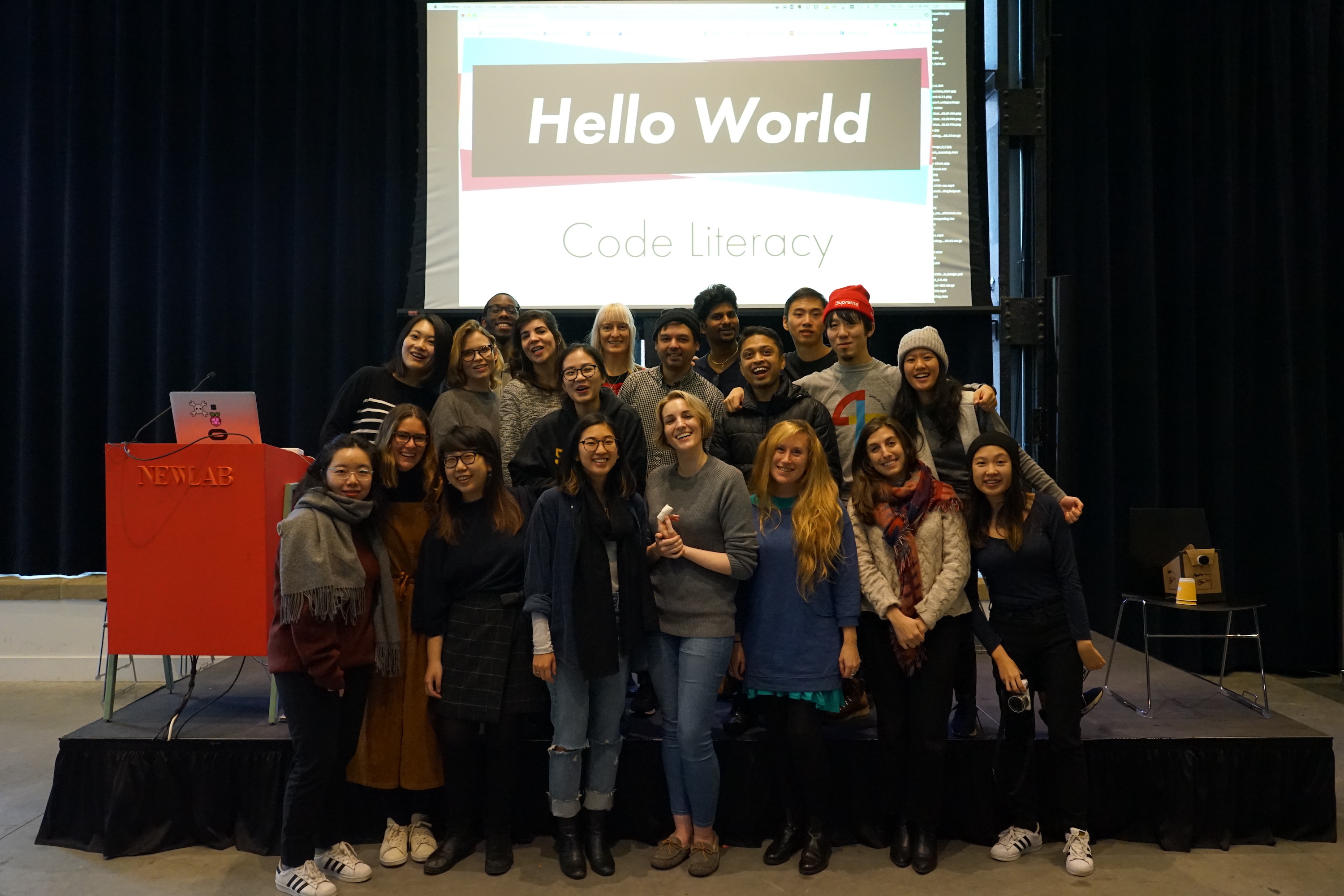 SVA MFA Interaction Design students at New Lab