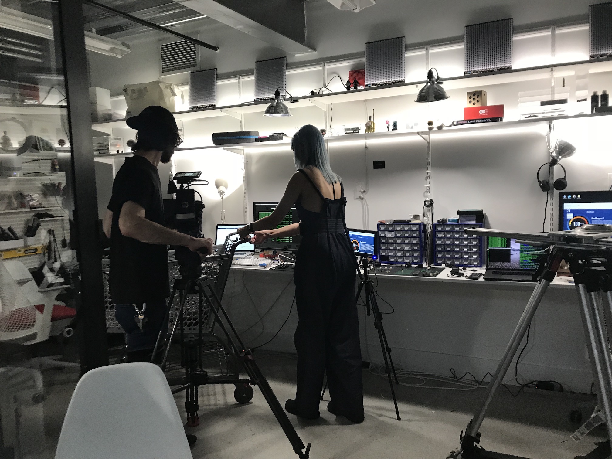 Documentation shoot at AoE hardware workshop