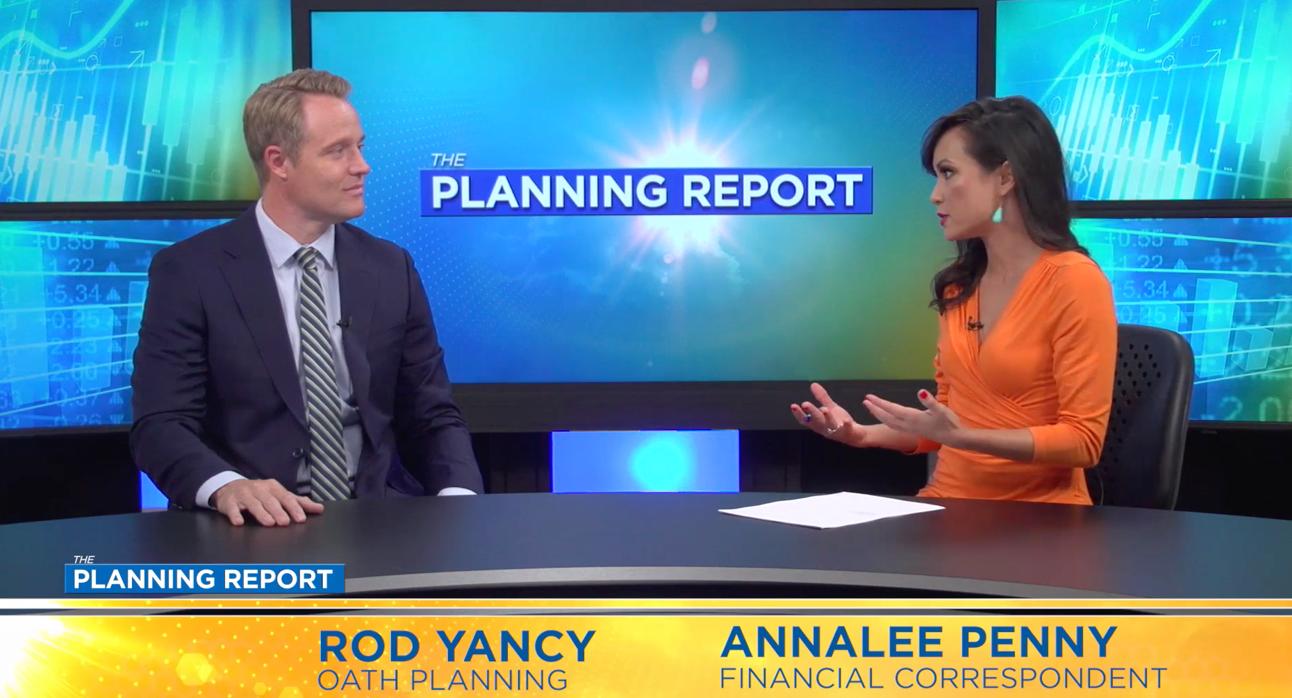 Rod Yancy of Oath Planning on The Planning Report with Annalee Penny