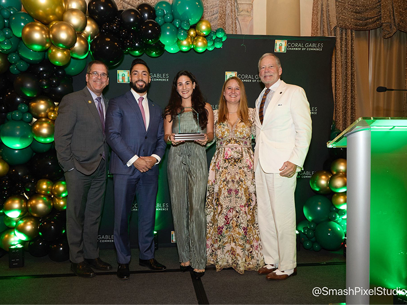 GROU Coffee Co-Founder Honored at George E. Merrick Awards for Community Building