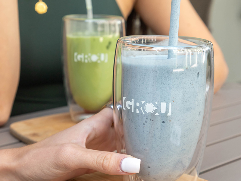 The Perfect Wellness Duo: Two Drinks, One Healthy Catch-Up 💙💚