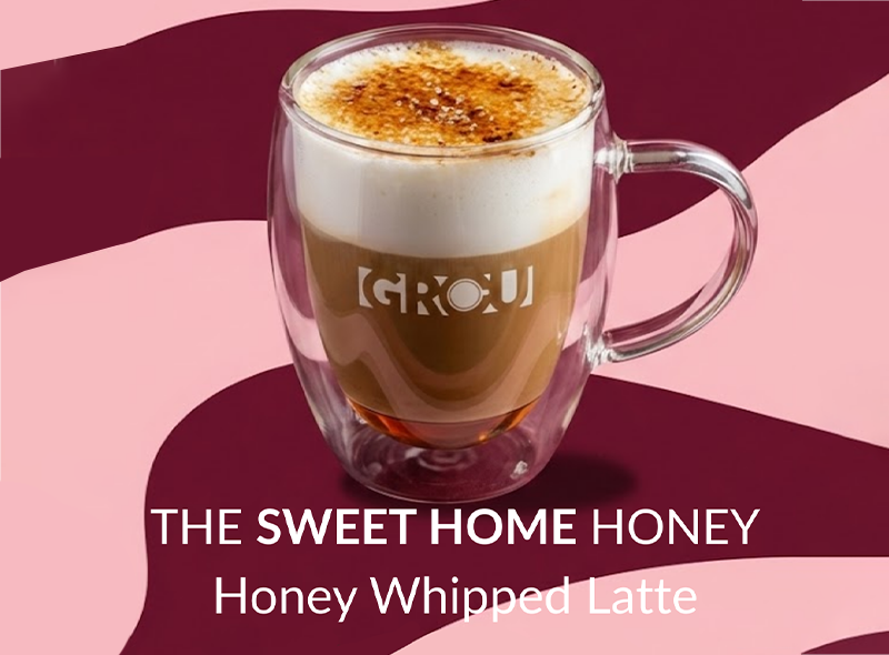  Meet Your New Crush: The Honey Whipped Oat Latte