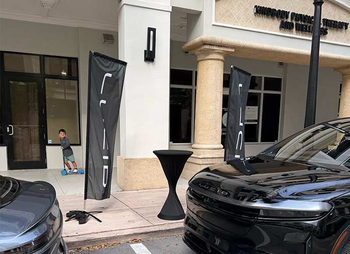 Exclusive Lucid Test Drive at GROU