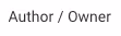 Field lable - Author / Owner