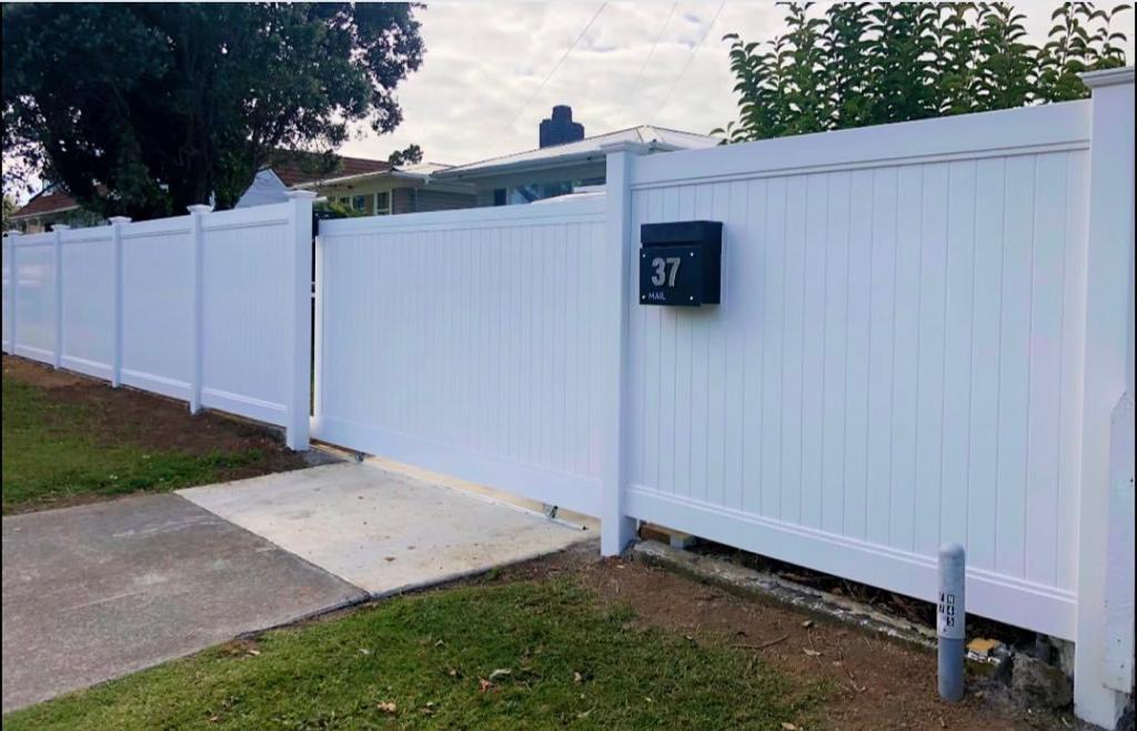 PVC fencing