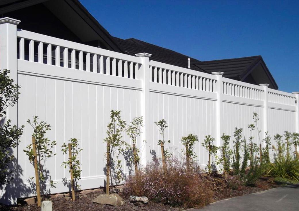 PVC fencing