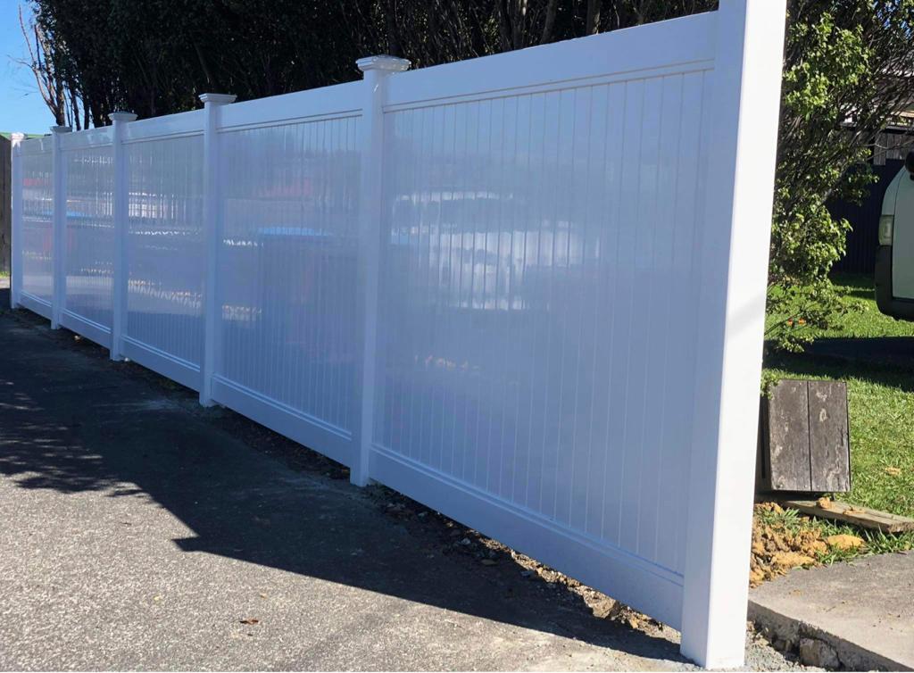 PVC fencing