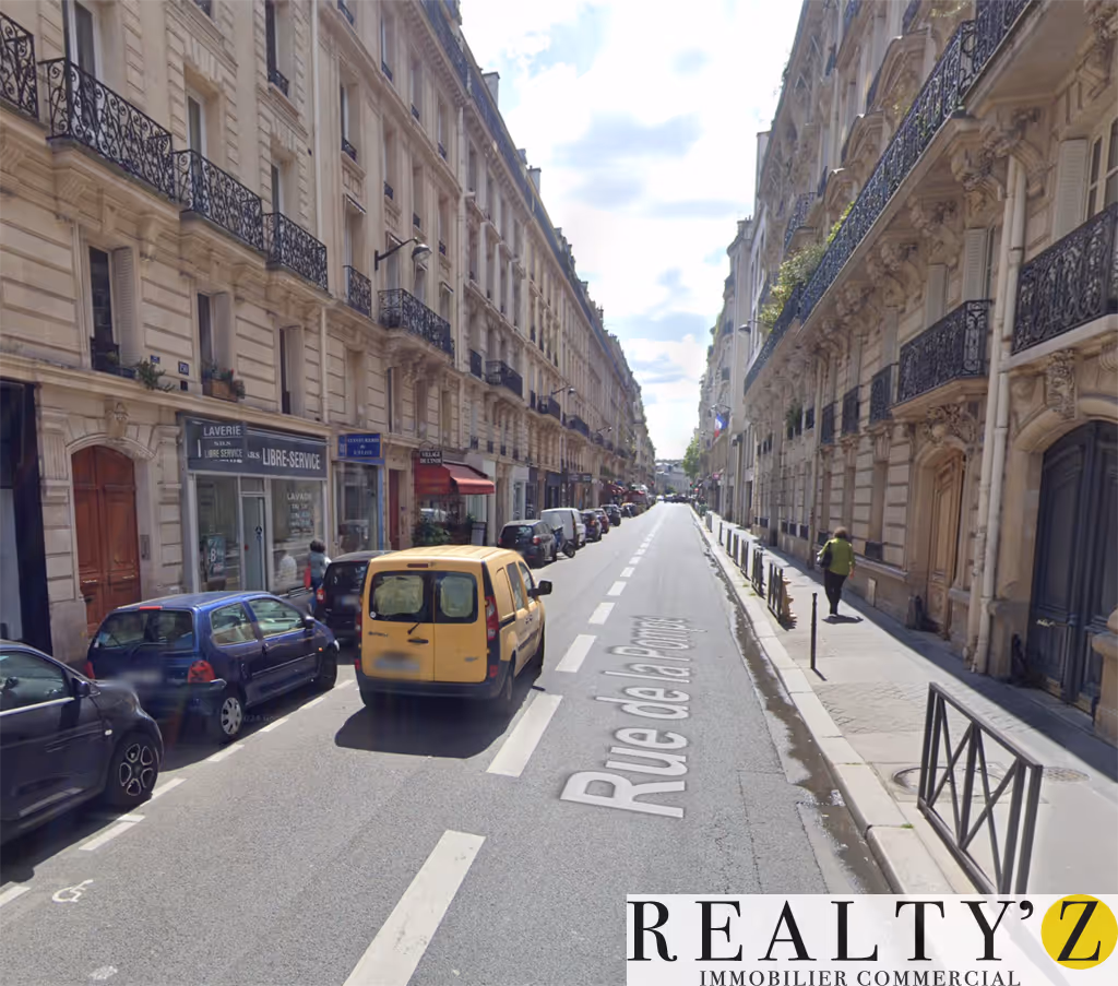 Local Commercial | 77.5m² | POMPE - VICTOR HUGO 