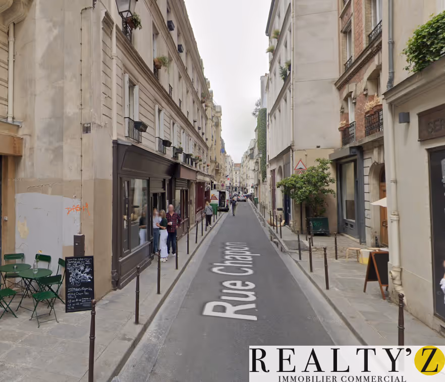 Local Commercial | 54m² | CHAPON/PARIS3 